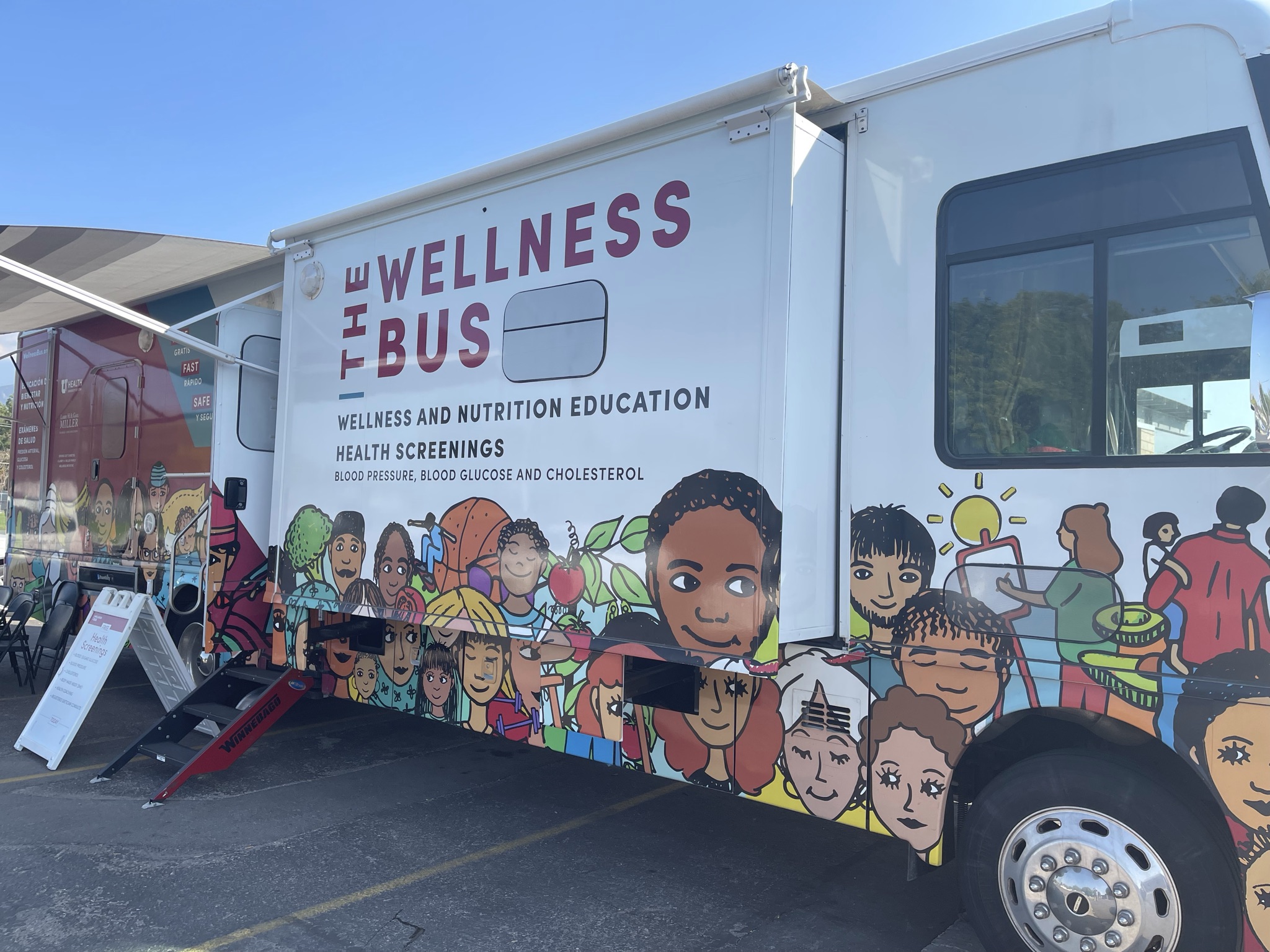 The Wellness Bus: Health Screenings, Coaching, & Education, University of  Utah Health