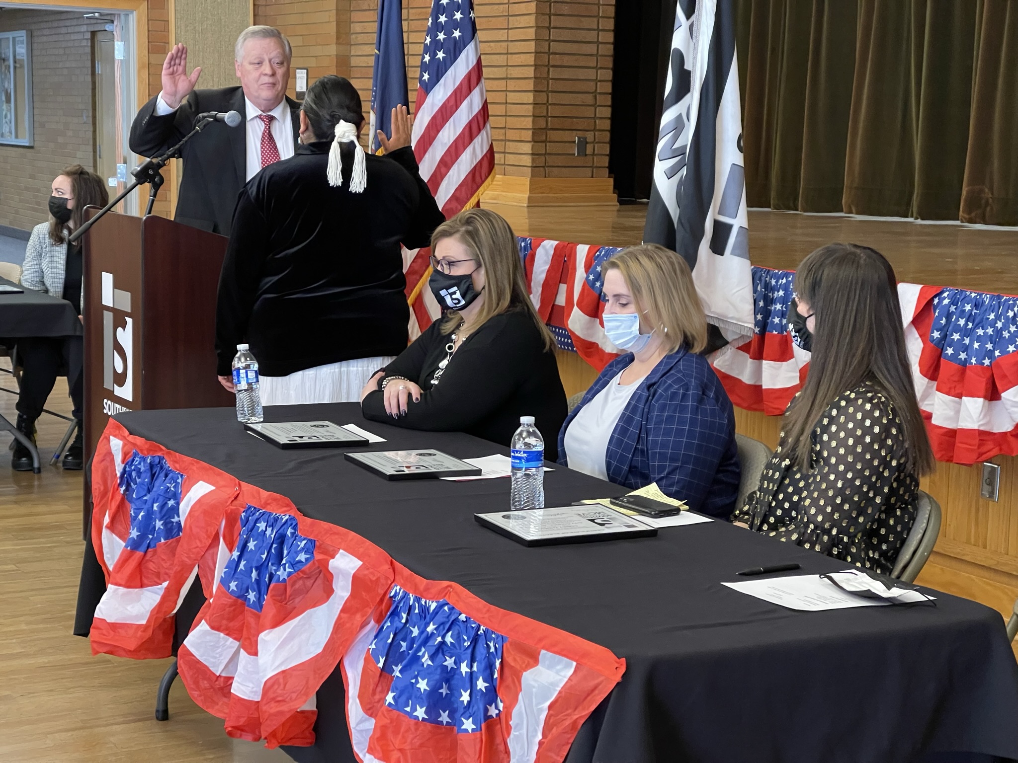 Four swornin elected officials discuss their priorities for city