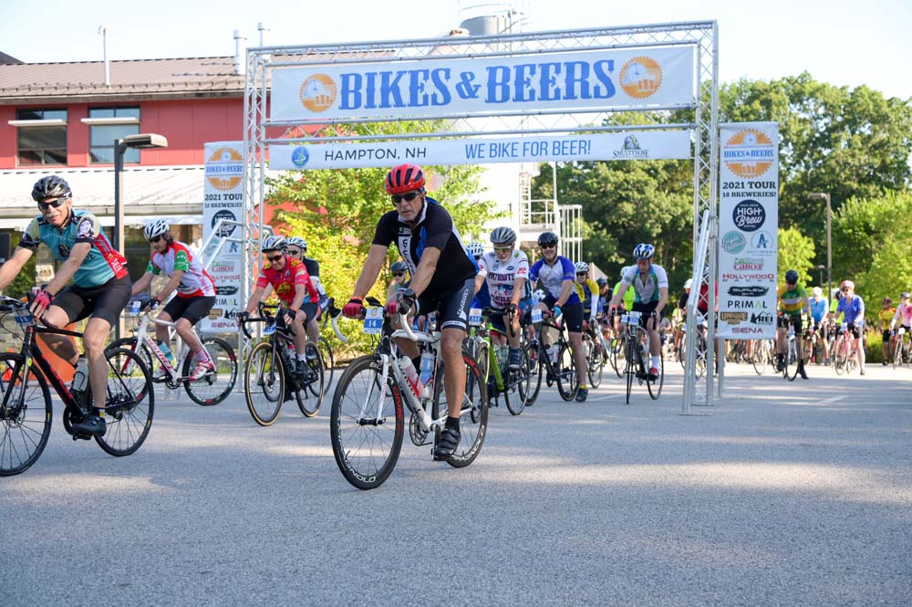 Biking for the Better Hampton’s Bikes & Beers Spins its Wheels for a