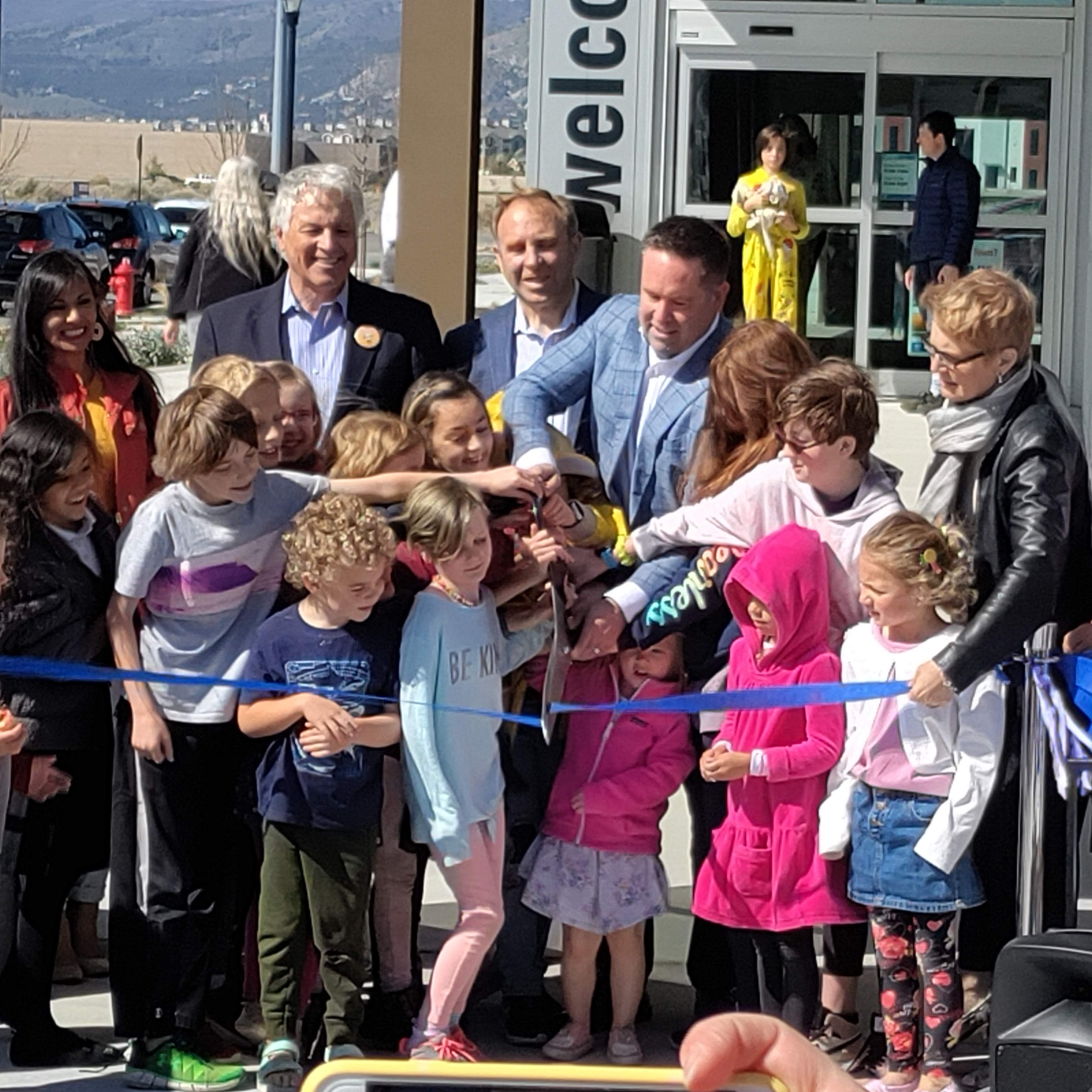 Daybreak celebrates a new public library in the pedestrianfriendly