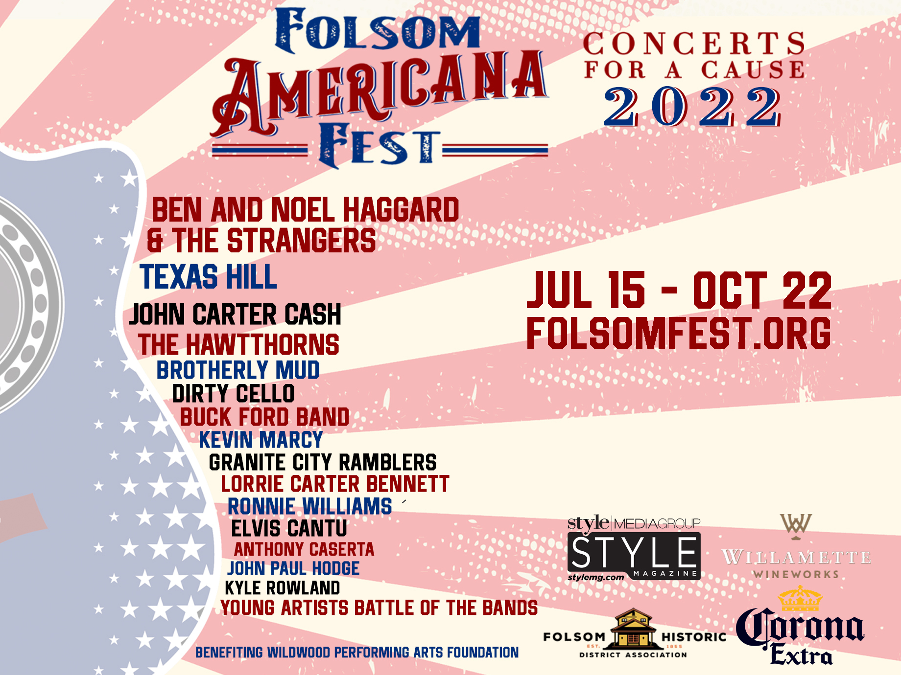 Folsom Americana Fest Concerts in Folsom Savings and Entertainment