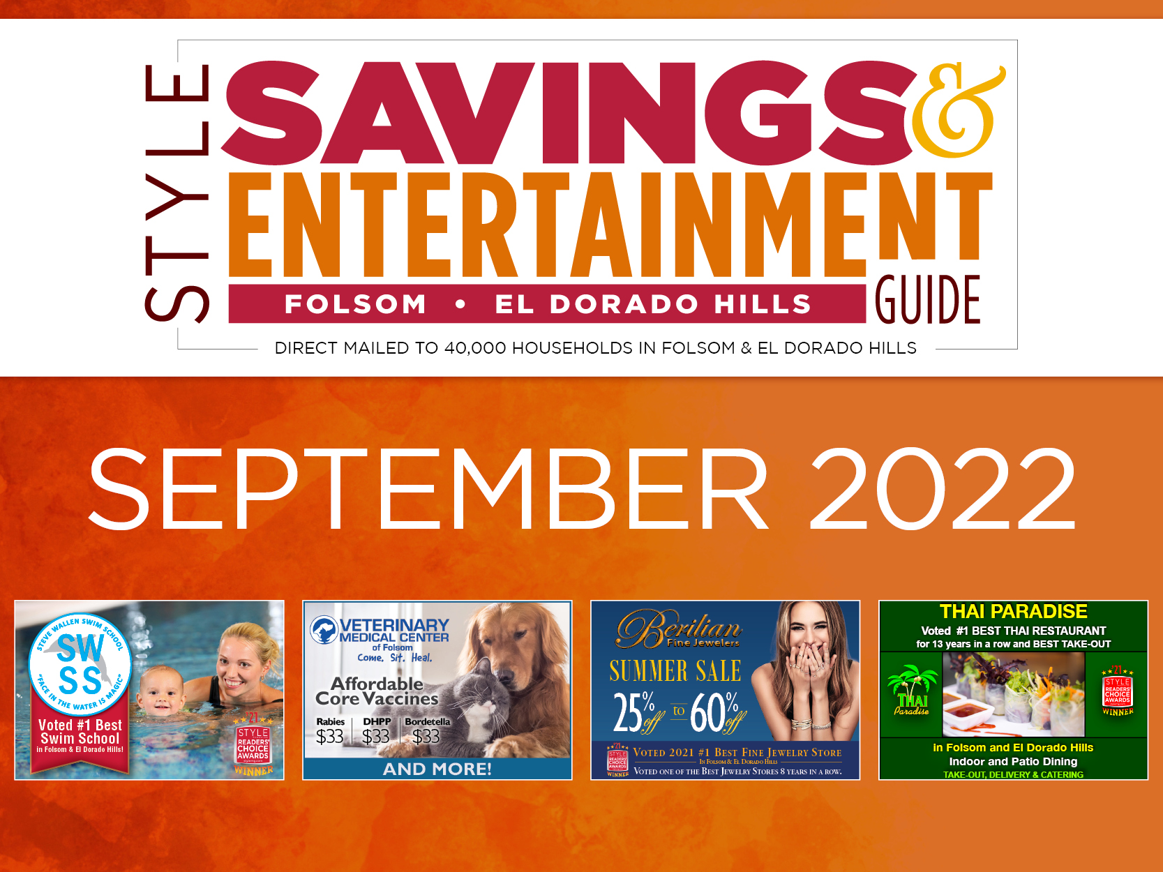 Style Savings Guide for September 2022 — Folsom, El Dorado Hills | Style  Magazine