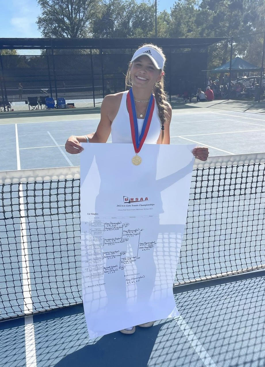 Farmington freshman wins 6A singles title | Davis County News