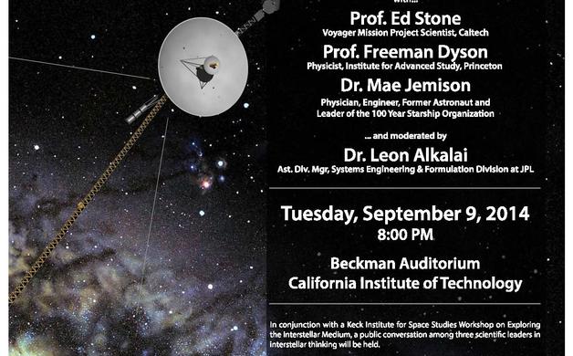 Dyson, Jemison, Stone on interstellar travel at Caltech | Altadena Point