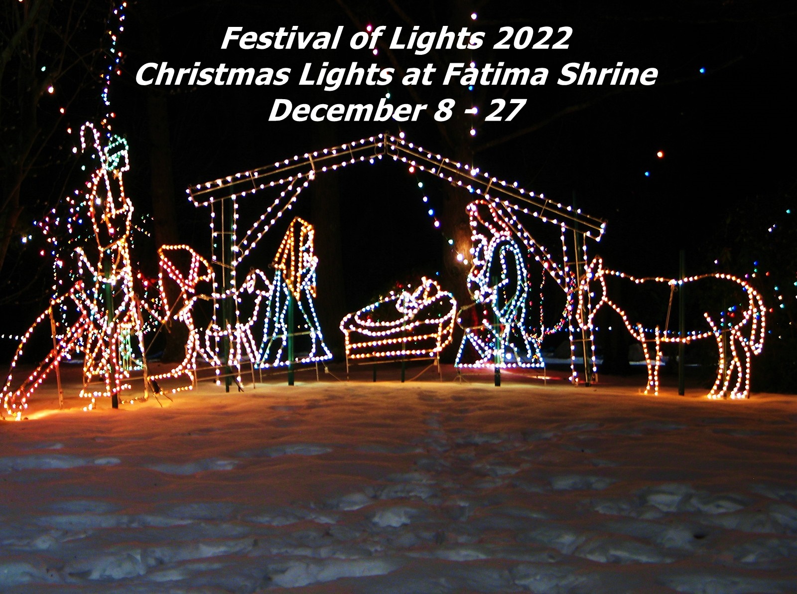 Fatima Shrine Festival Of Lights Holliston Local Town Pages