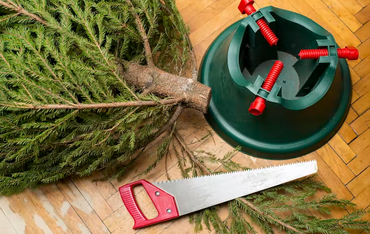 Christmas Trees Can Stay Fresh For Weeks A Well Timed Cut And Consistent Watering Are Key