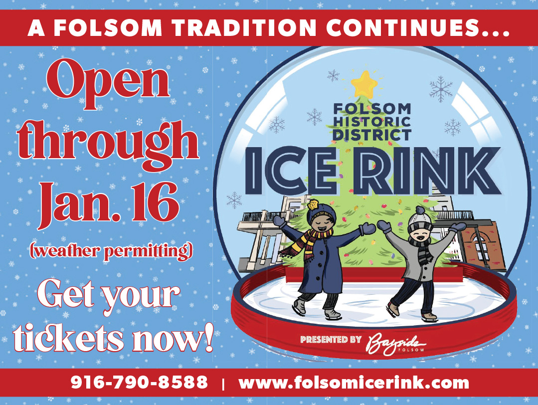 Folsom Historic District's Annual Ice Rink Fun for the Entire Family