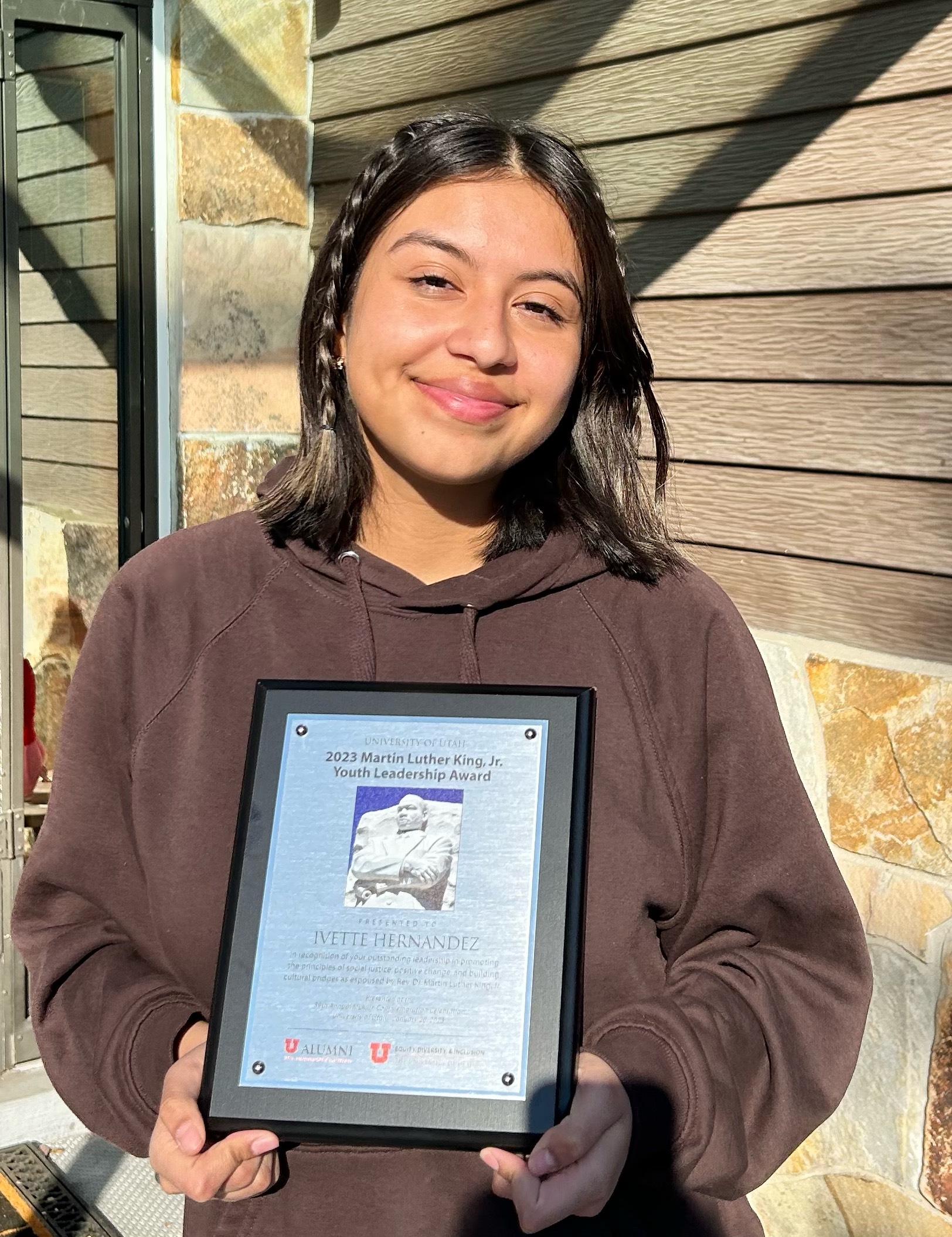 Cottonwood High student honored for leadership, community service