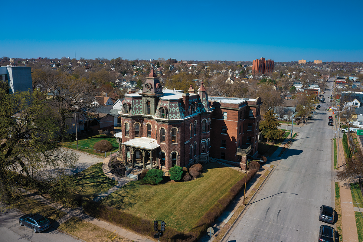 Lady in Waiting Historic Cornish Mansion Reborn from the Ashes Omaha