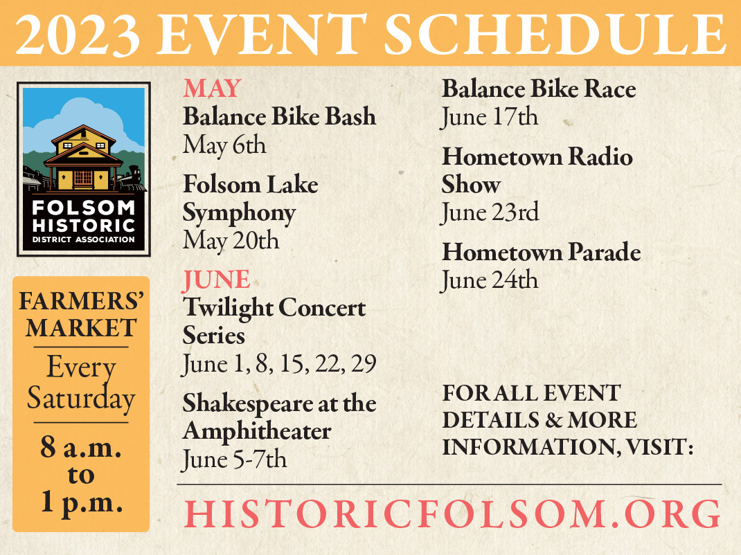 Historic Folsom — Visit Historic Folsom May & June 2023 Style Magazine
