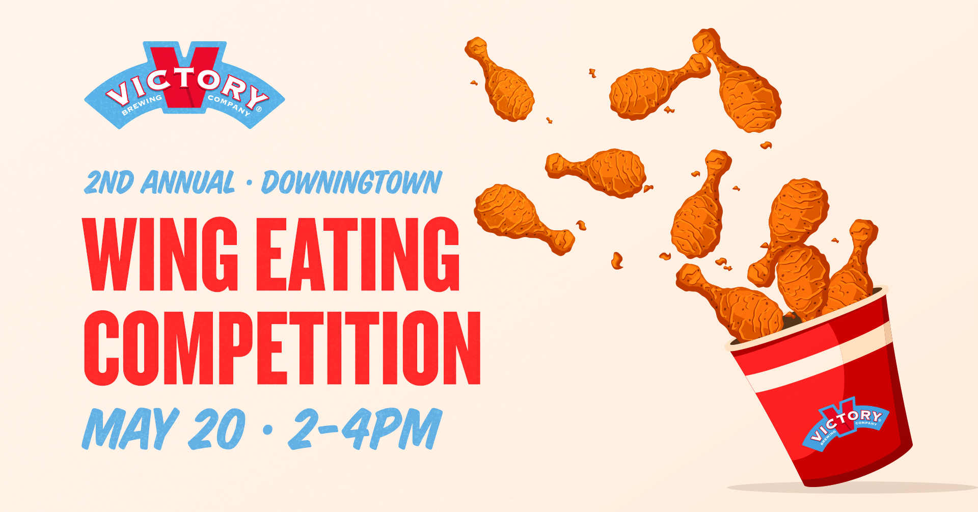Victory Downingtown's 2nd Annual Wing Eating Contest