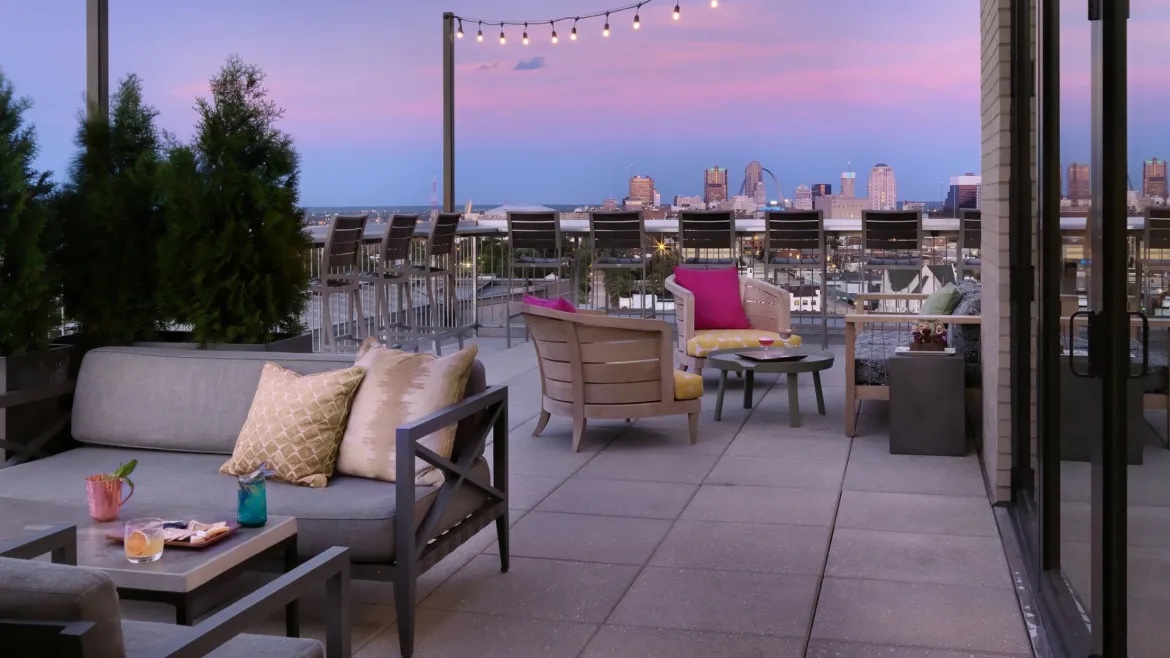 Rooftop bar at the Angad Arts Hotel opens for summer season | BrewView MO!