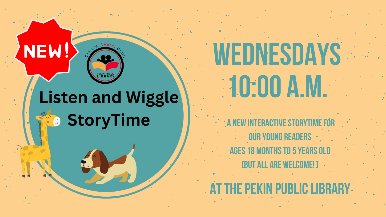 Listen and wiggle storytime
