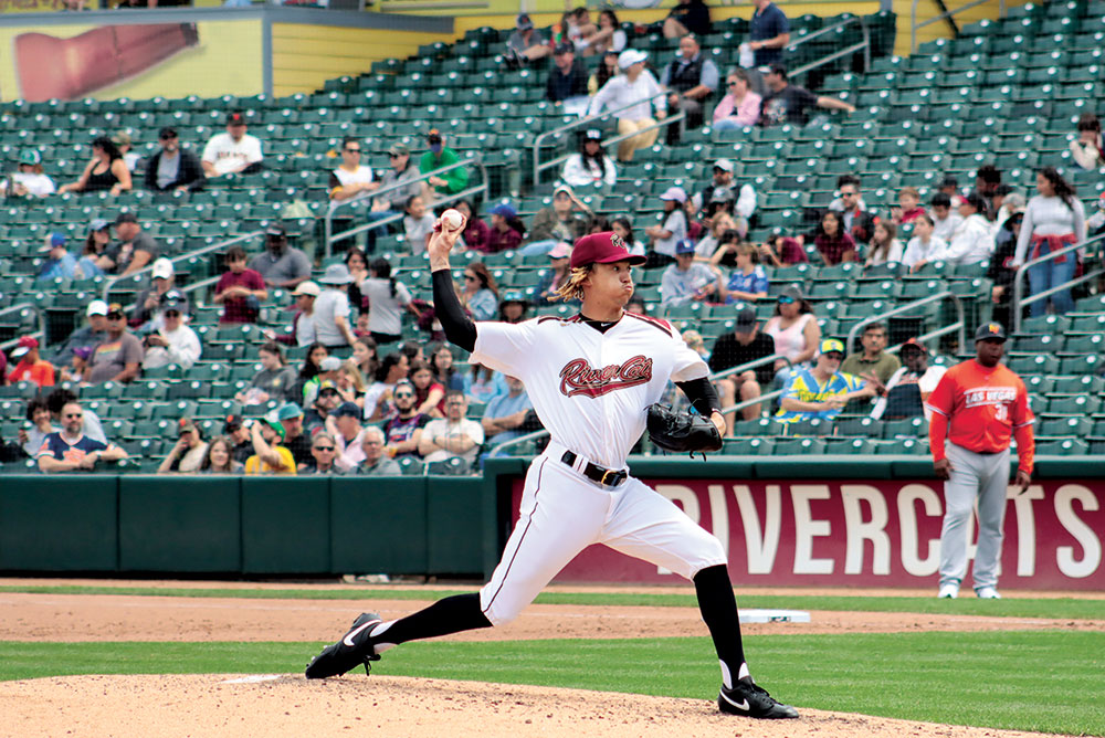 Dominant May Leads Bivens to PCL Pitcher of Month Honor - Vimarsana News