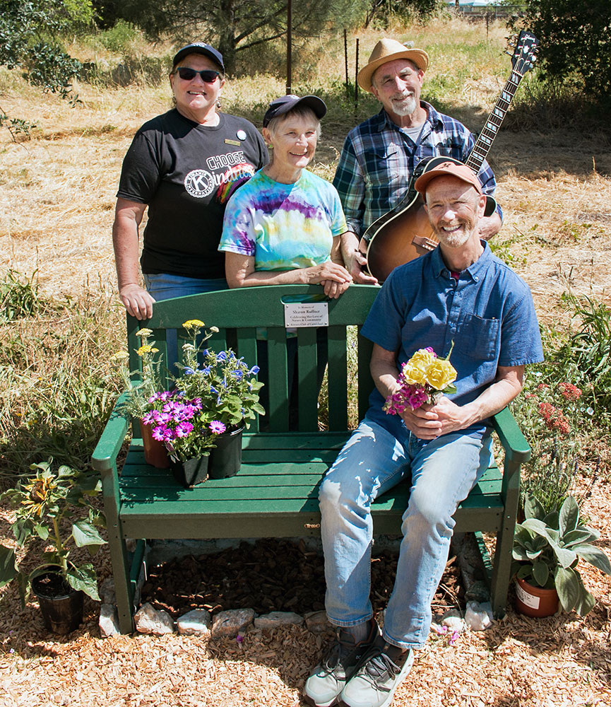 Bench Honors Sharon Ruffner | Carmichael Times