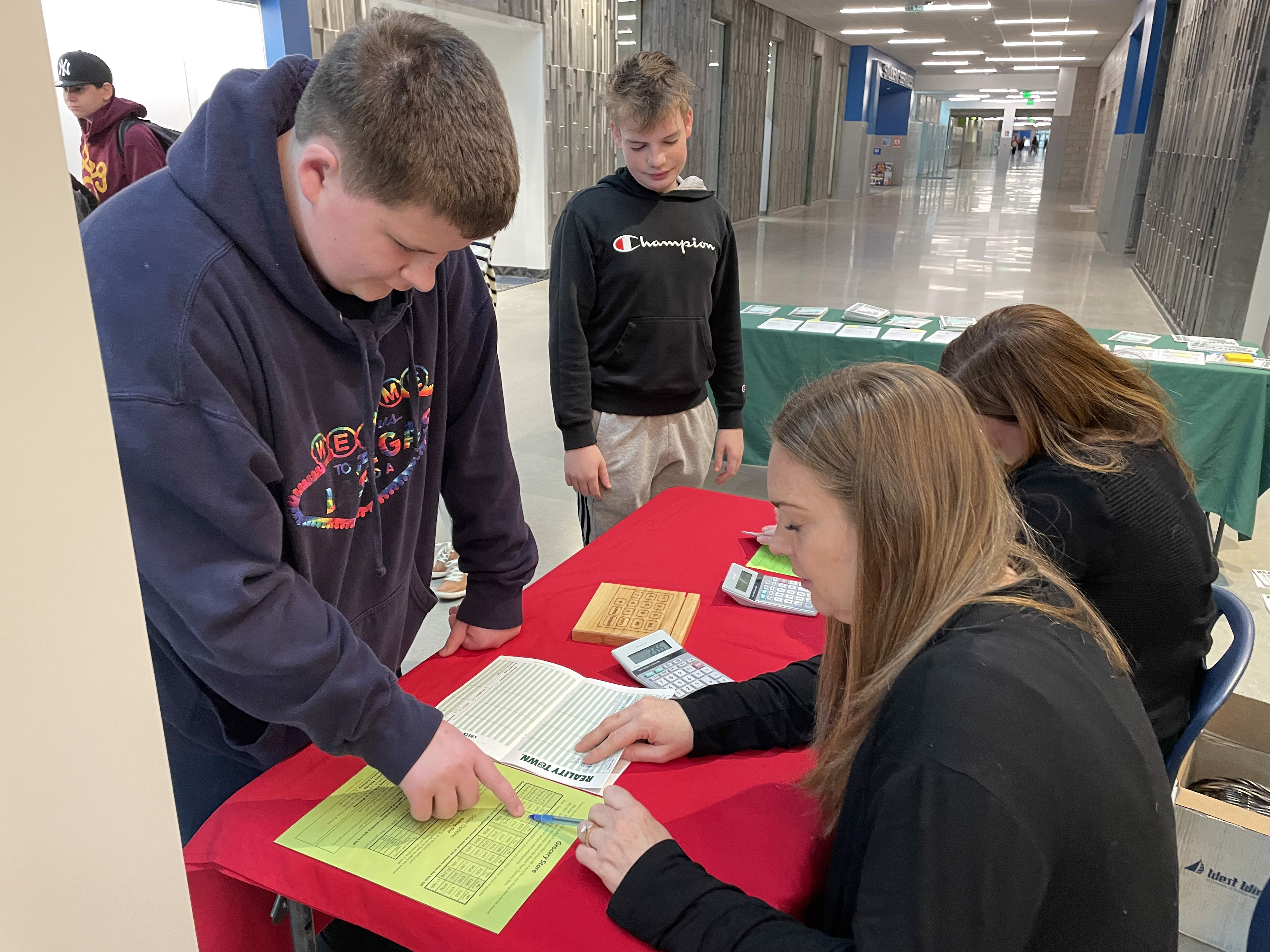 Reality Town Reality Town: Union Middle students learn real-life scenarios through ...