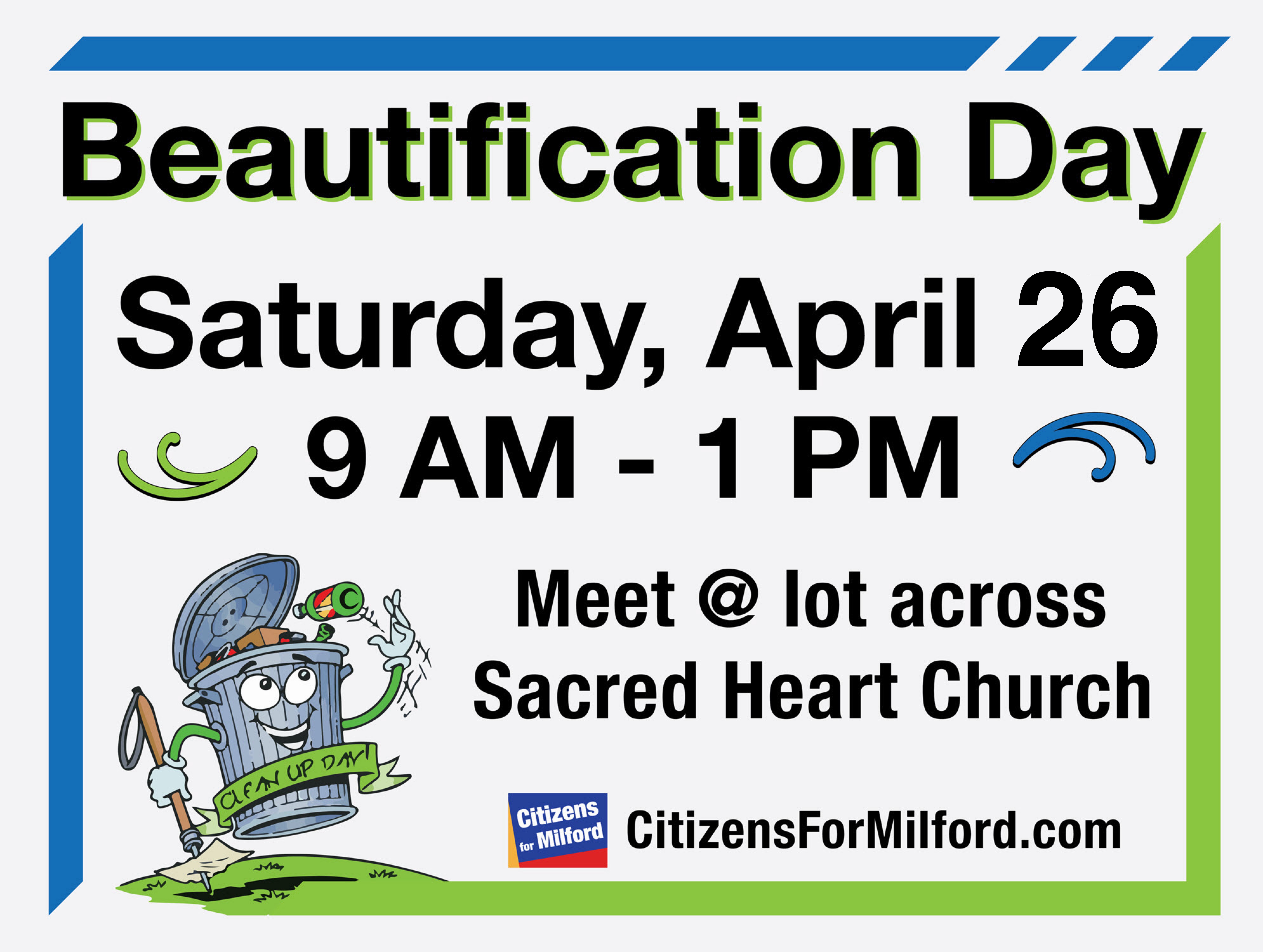 10th annual Milford Beautification Day April 26 | Milford FreePress