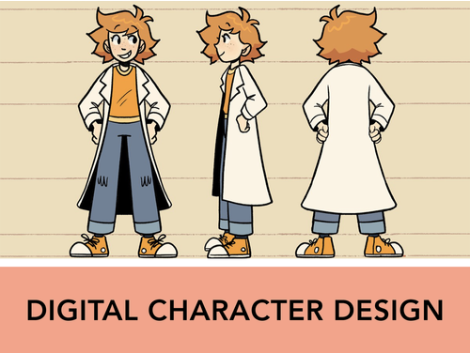Digital Character Design (July), Summer Camp at the Visual Art Institute