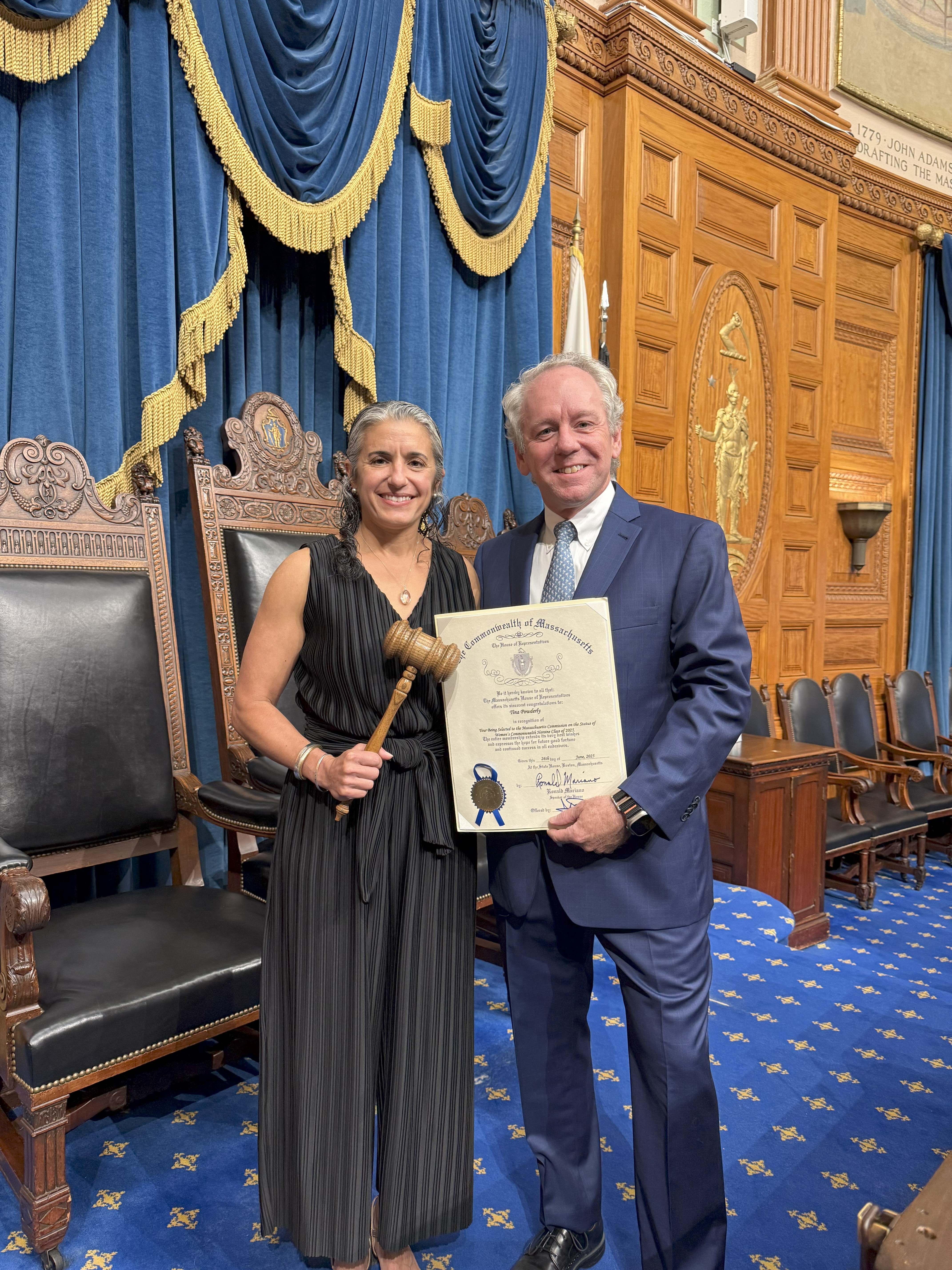 Tina Powderly Honored in MA Women’s Commission, Commonwealth Heroine ...