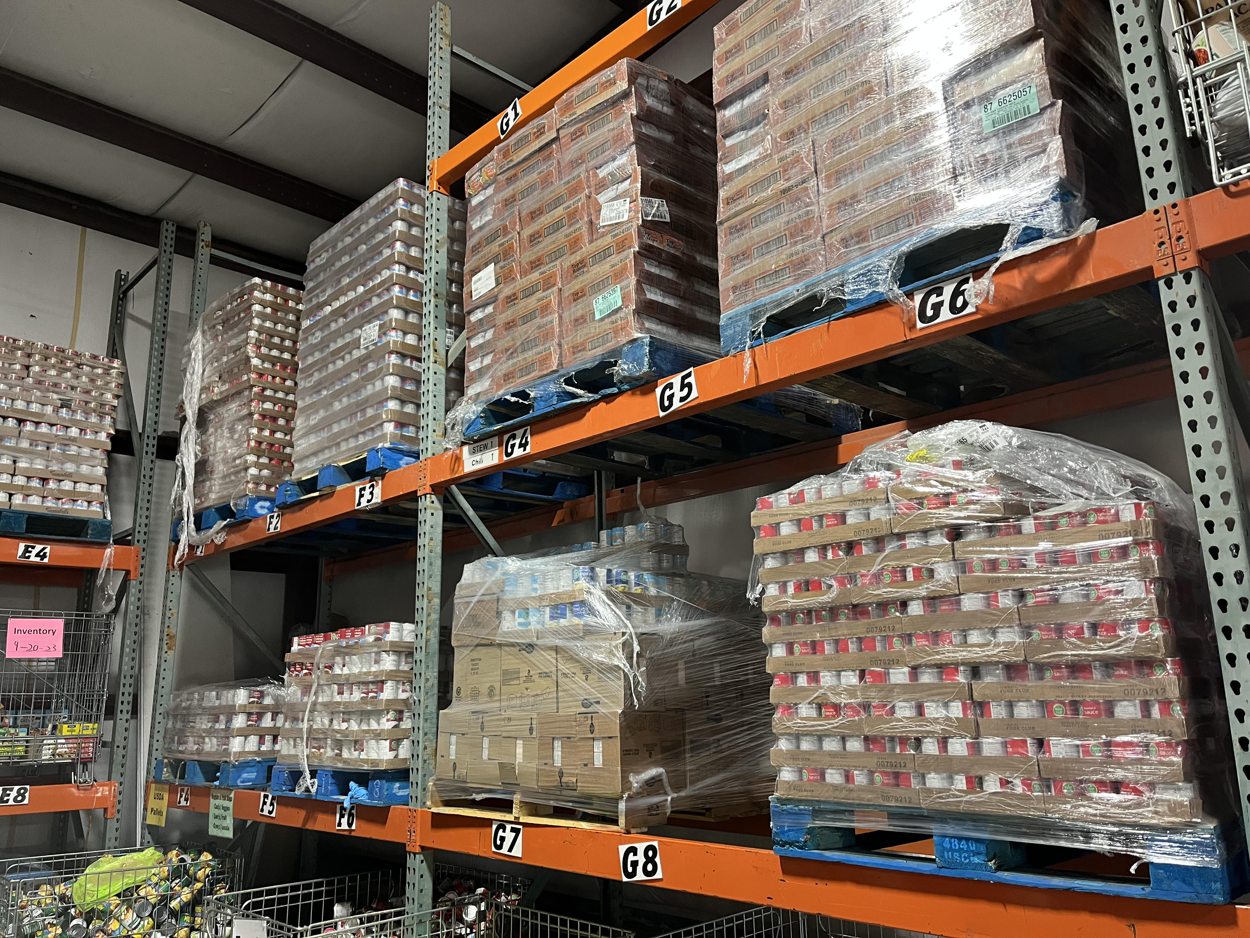Pallet project gives pantry cushion ahead of SNAP benefit cuts | Davis ...