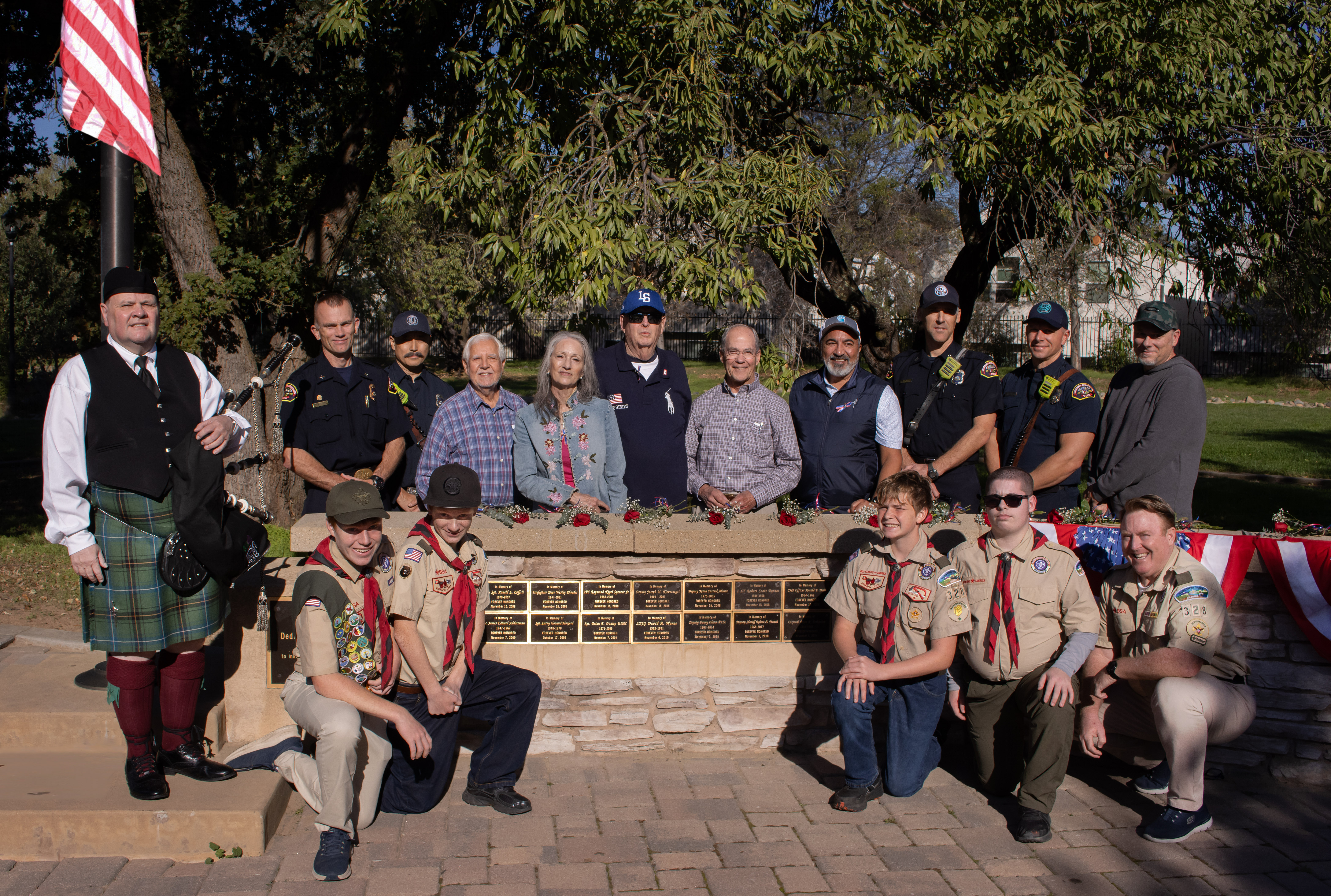 Local Heroes Honored at Wall | American River Messenger