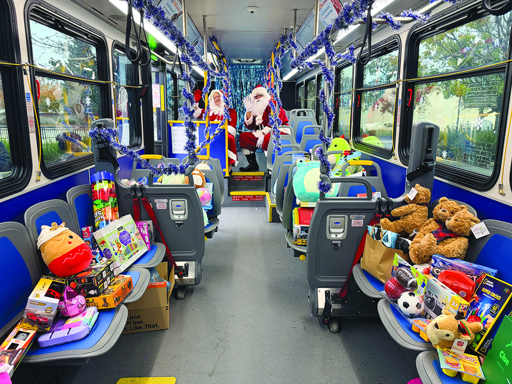 SacRT Collects Hundreds of Gifts at ‘Stuff the Bus’
