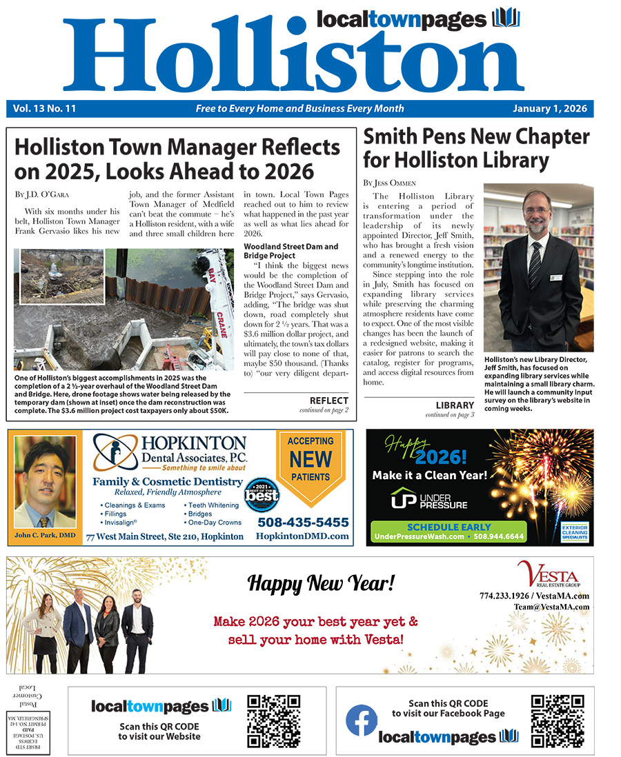 Holliston January 2026 | Holliston - Local Town Pages