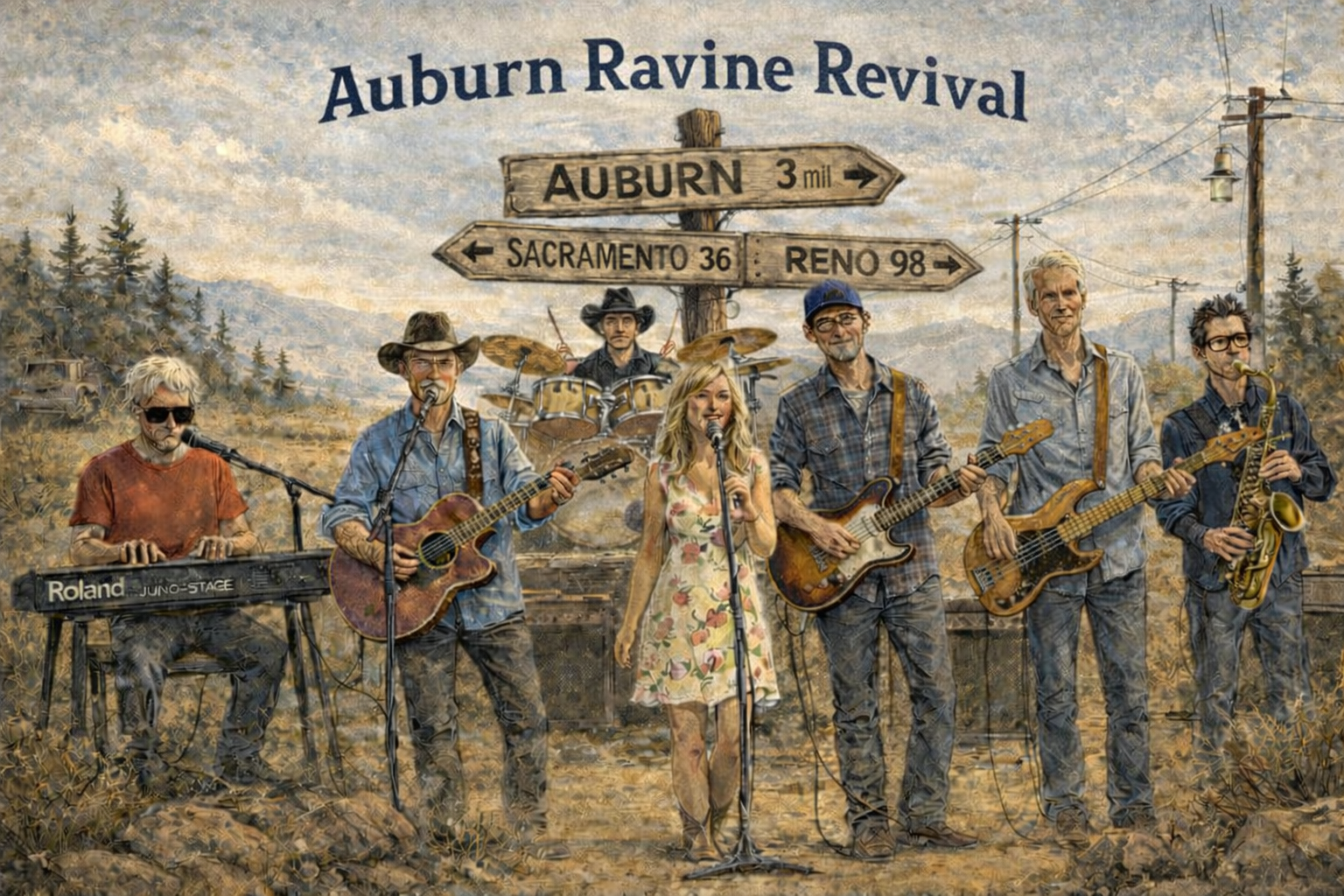 Auburn Ravine Revival Presents Fundraiser for Auburn State Theatre/CD Release Party