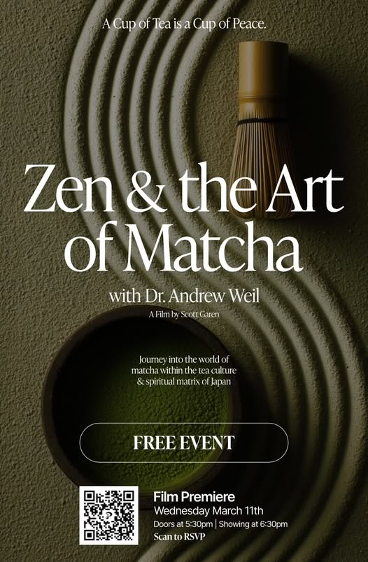 Free Film Premiere of Zen and the Art of Matcha