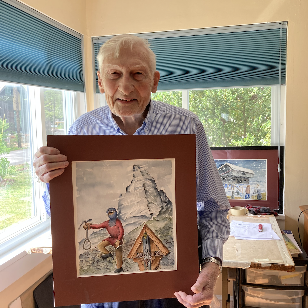 Living Young with Silver Artist Hal Kelton | Aging Resources WNC