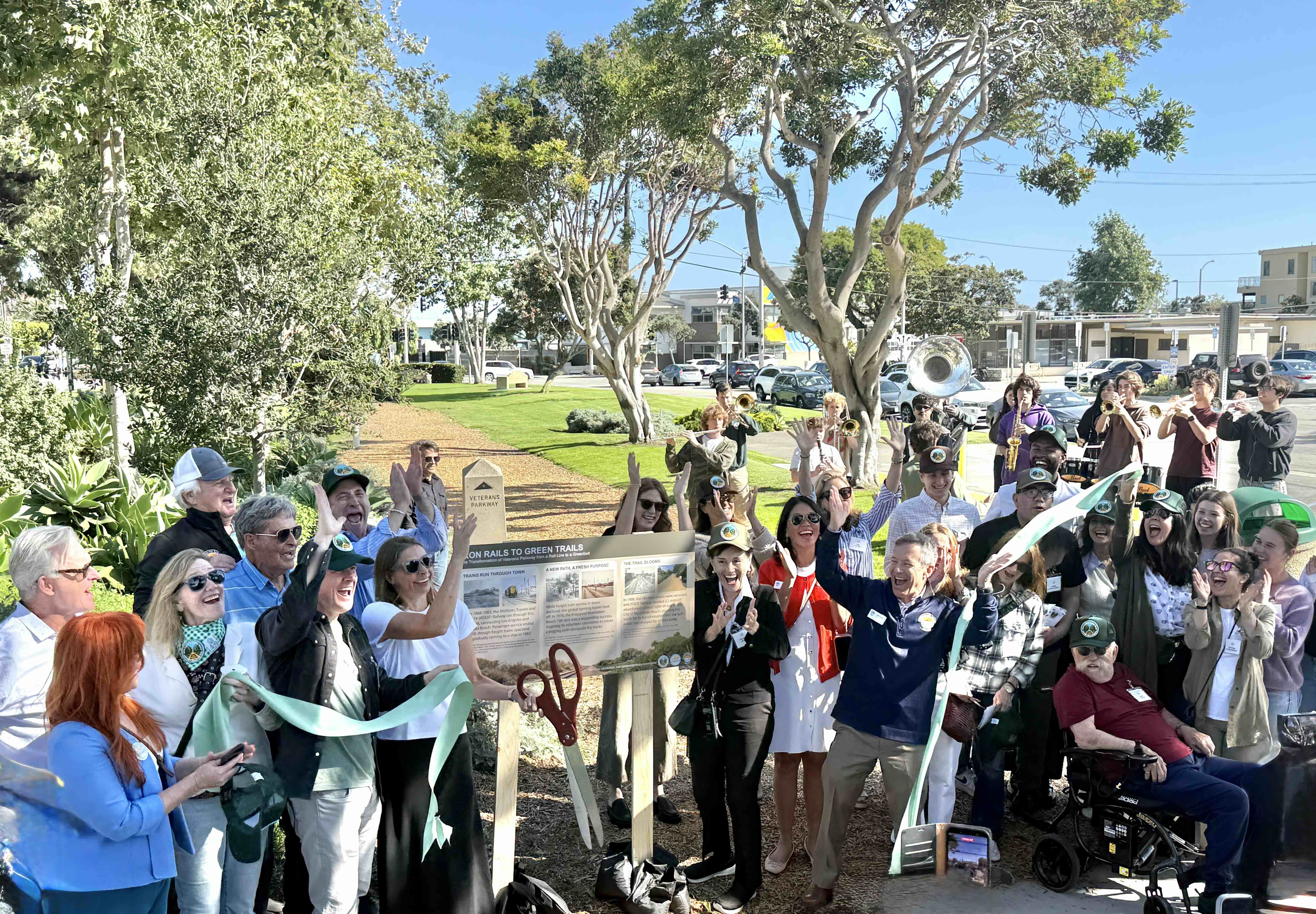 Conference Rope Rail Leadership Manhattan Beach Unveils 'Iron Rails to Green Trails' Project ...