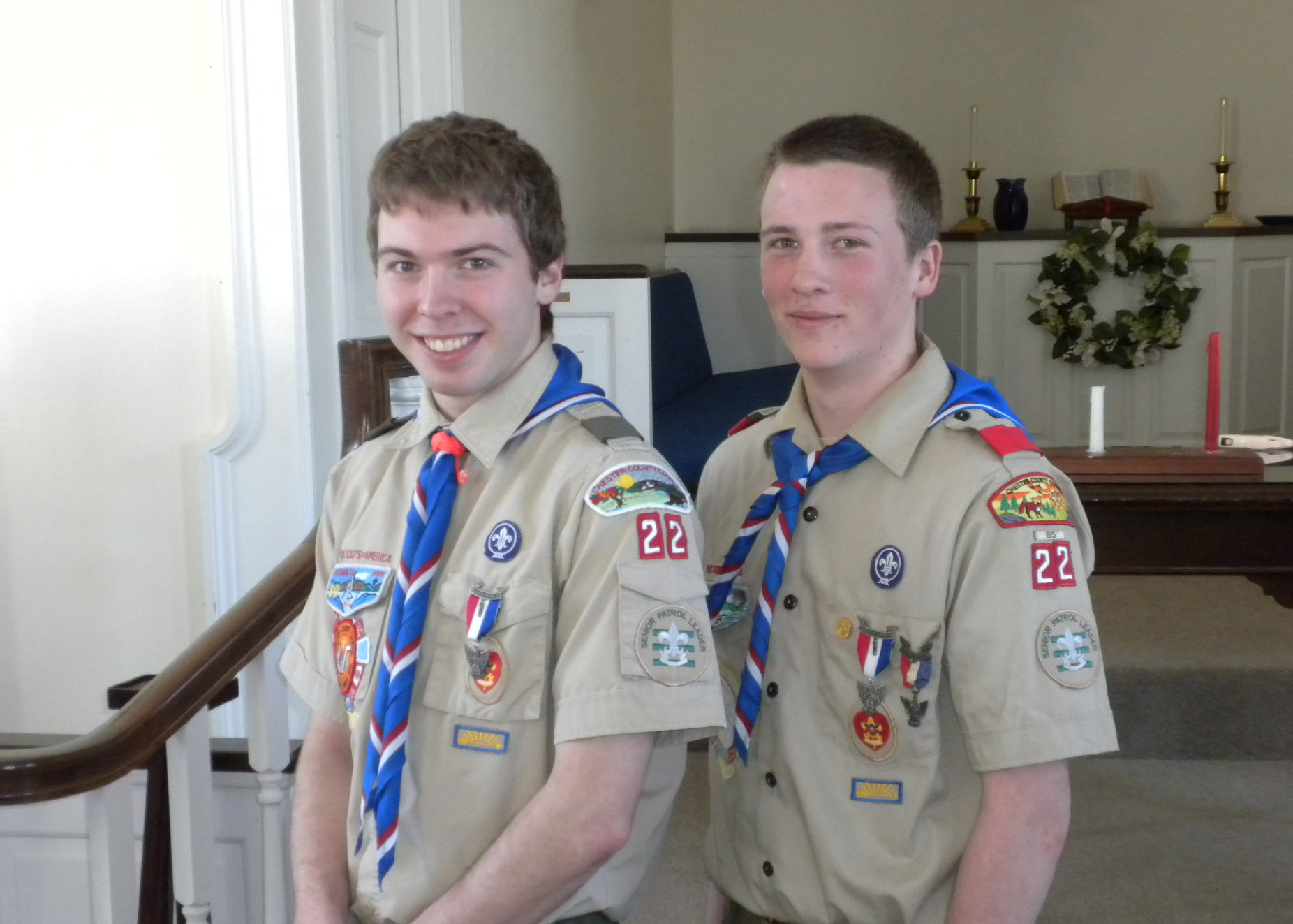 Troop 22 scouts earn Eagle rank | Chester County Press