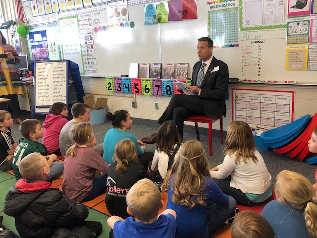 Holladay mayor visits Crestview Elementary in answer to third-graders ...