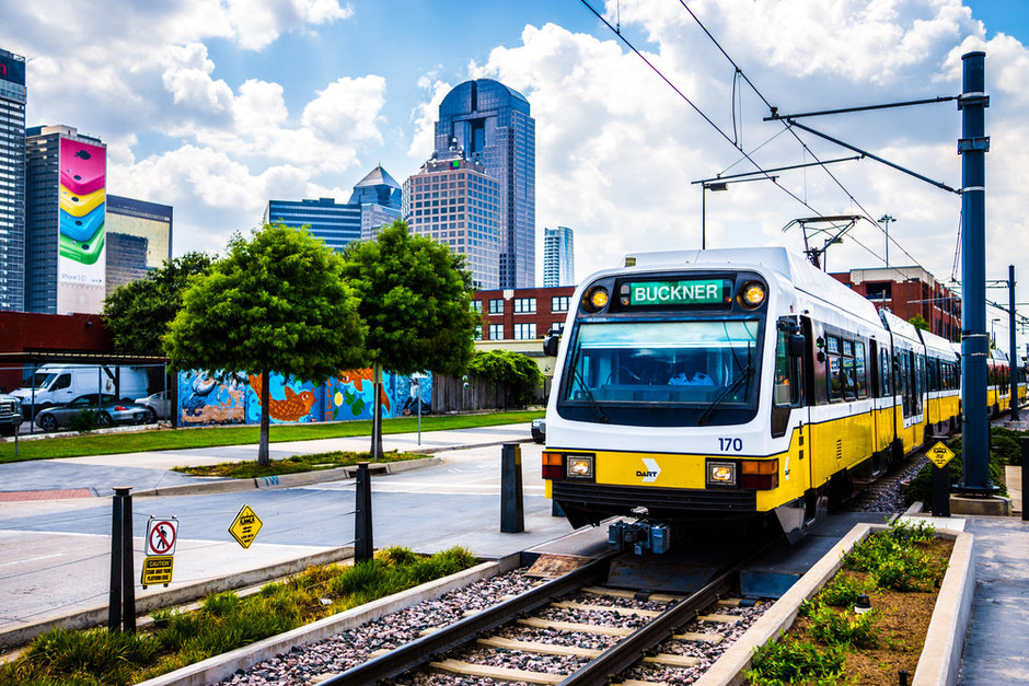 Dallas Transit System DART - Dallas Area Rapid Transit - Dallas, TX