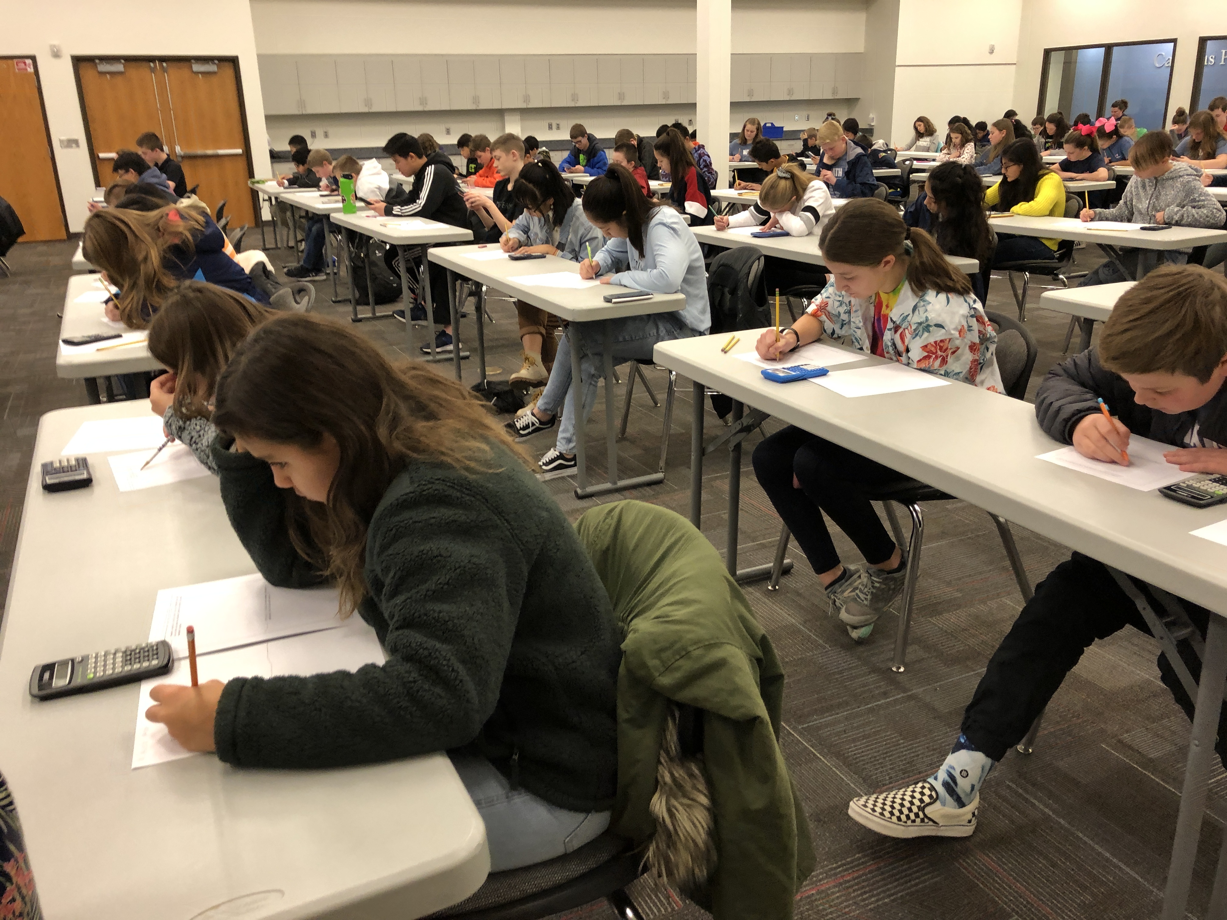 Middle school students like the challenge in math program | Cottonwood ...