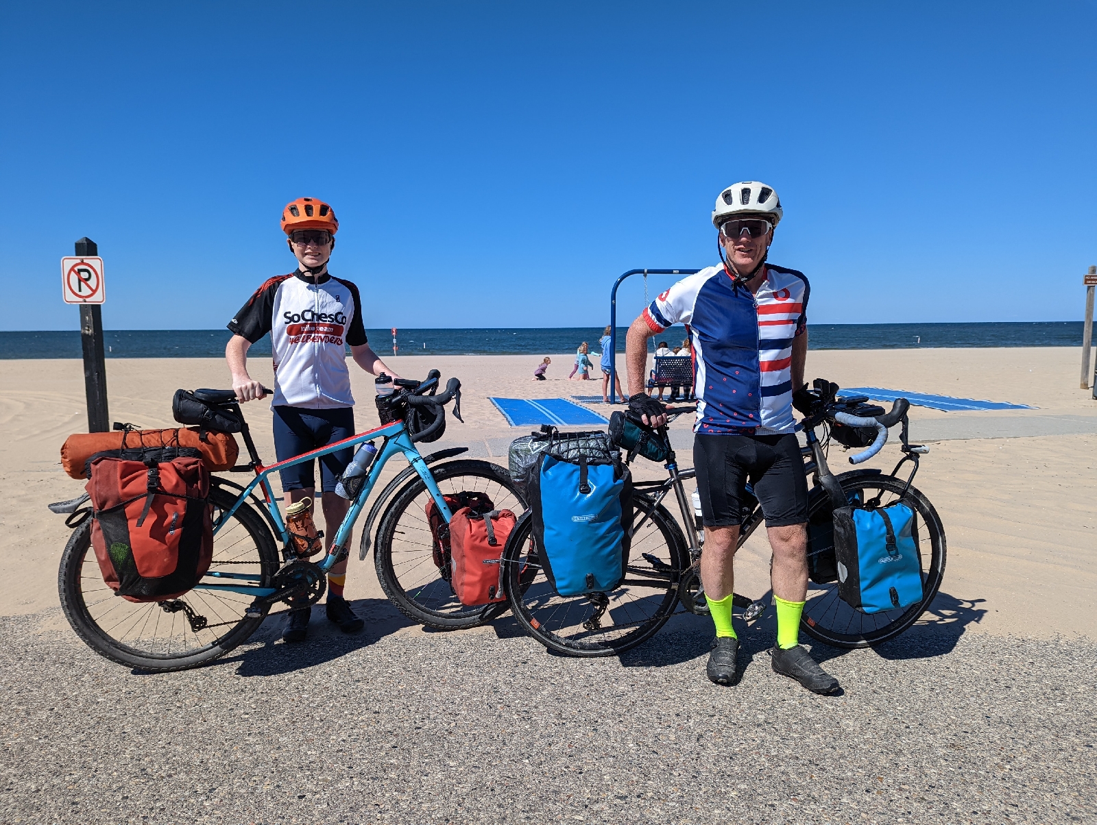 UD prof, son bicycle across the country | Newark Life
