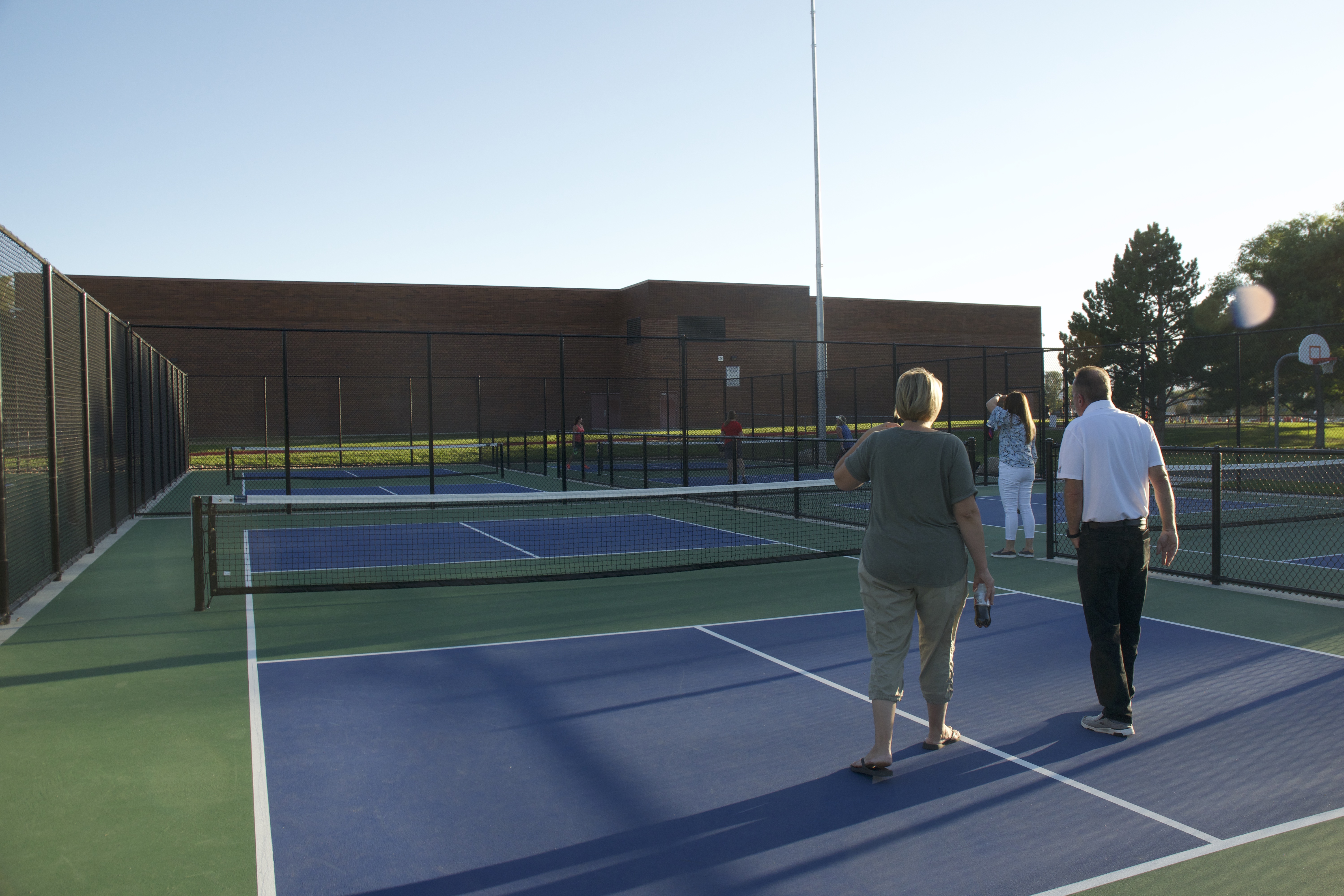 Park upgrades include resurfaced pickleball courts and water-wise landscaping