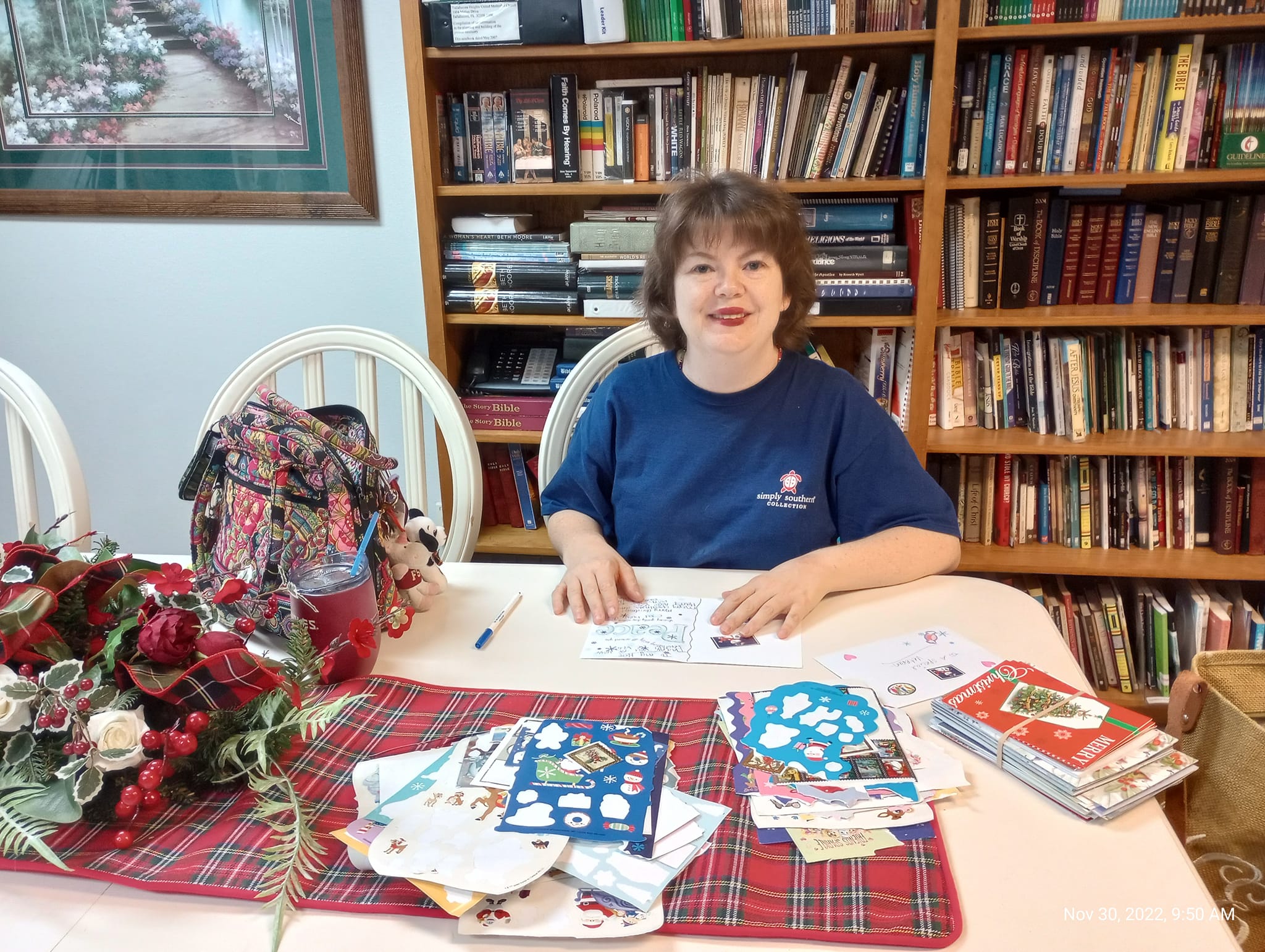 Signed with Love, Erin - Tallahassee woman makes, sends cards overseas ...