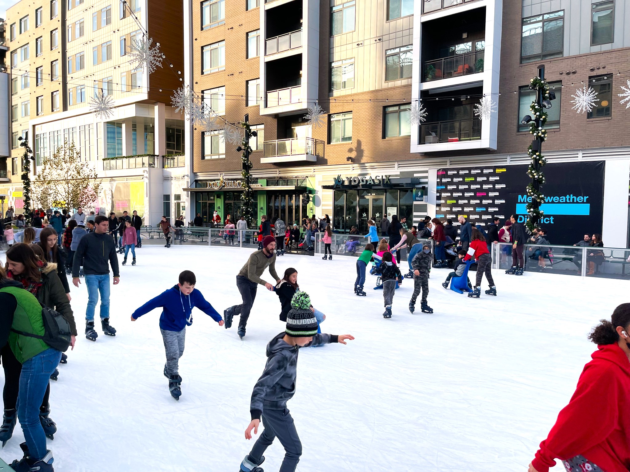 Color Burst Ice Rink