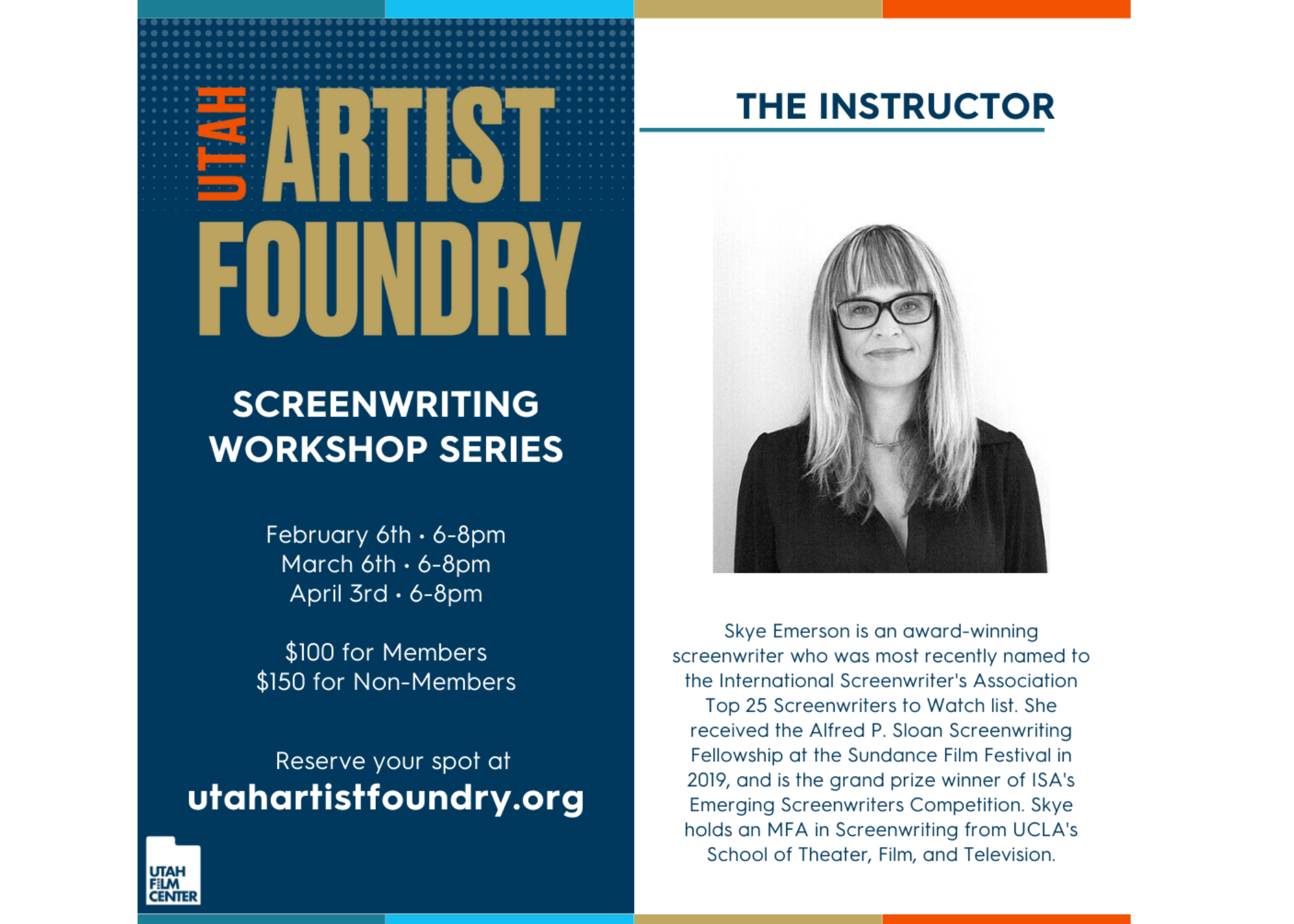 Screenwriting Workshop Series