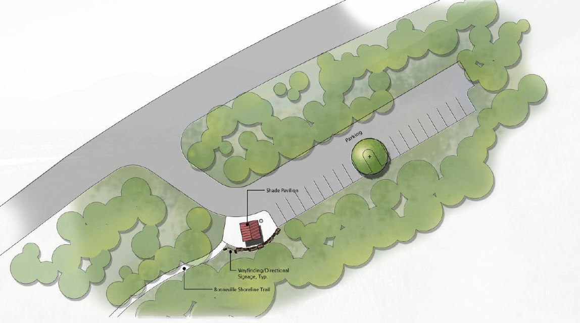 Trailhead concept design for 26 -acres of open space acquired by Utah ...